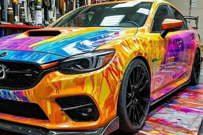 Окраска автомобиля